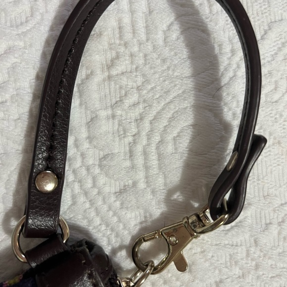 Spartina Port Passage leather and linen pouch - Picture 7 of 7